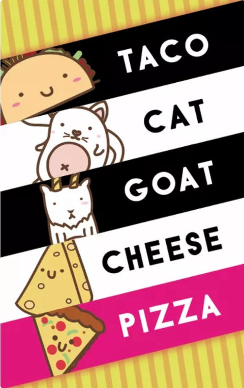 Taco Cat Goat Cheese Pizza Card Game