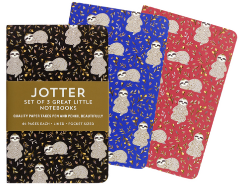 Sloths Jotter Notebooks