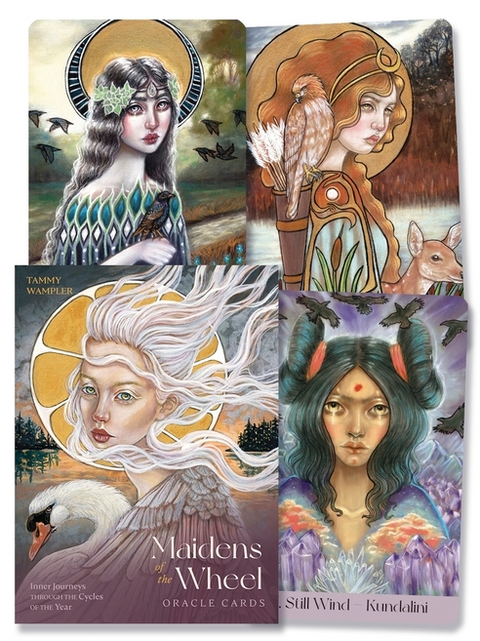 Maidens of the Wheel Oracle Cards: Inner Journeys Through the Cycles of the Year