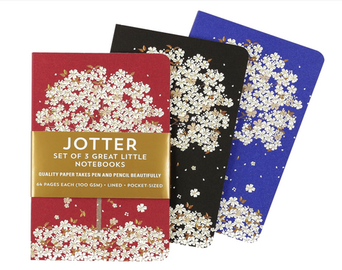 Falling Blossoms Jotter Notebooks