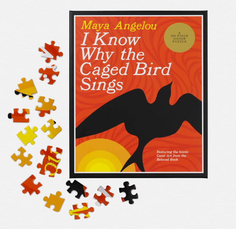 I Know Why the Caged Bird Sings: A 500-Piece Puzzle: Featuring the Iconic Cover Art from the Beloved Book