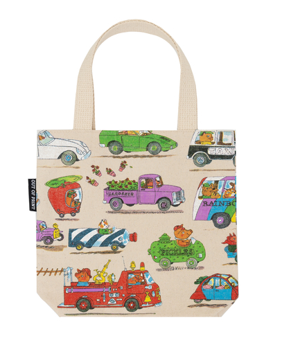 Richard Scarry: Cars and Trucks and Things That Go Mini Tote Bag