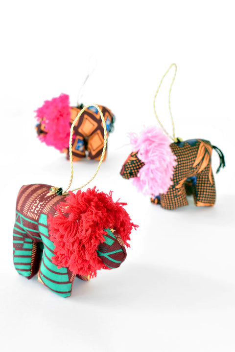 Betty's Kitenge Cloth Ornaments made in Uganda
