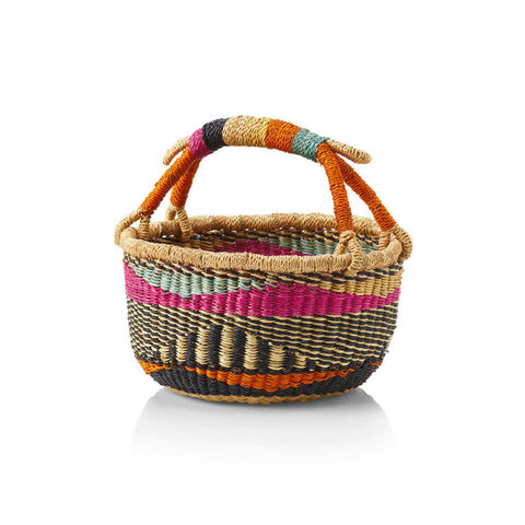 Tundra Stripe Mini Market Basket