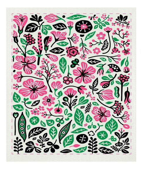 The Bermuda Garden Dishcloth | Mermade
