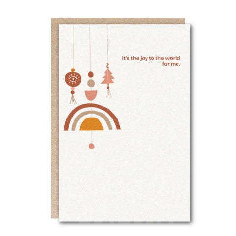 Kindred Holiday Greeting Card – Joy To The World
