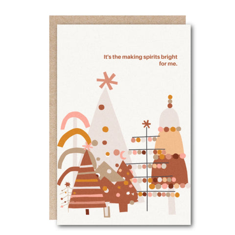 Kindred Holiday Greeting Card – Making Spirits Bright