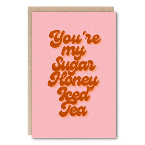 Kindred Love Greeting Card, Friendship Greeting Card – Sugar Honey Iced Tea