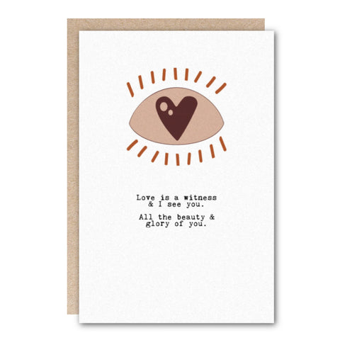 Kindred Love Greeting Card, Friendship Greeting Card