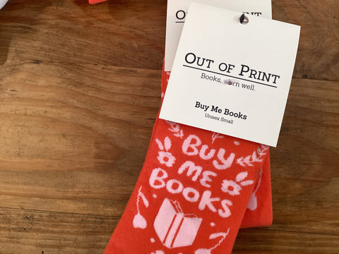 Buy Me Books Socks