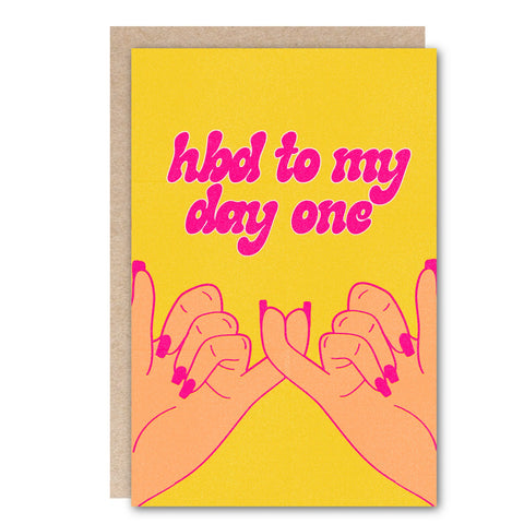 Kindred Birthday Greeting Card – HBD To My Day 1