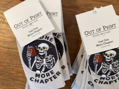 Just One More Chapter Socks