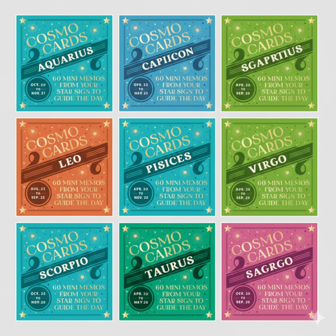 Cosmo Cards: 60 Mini Memos from Your Star Sign to Guide the Day