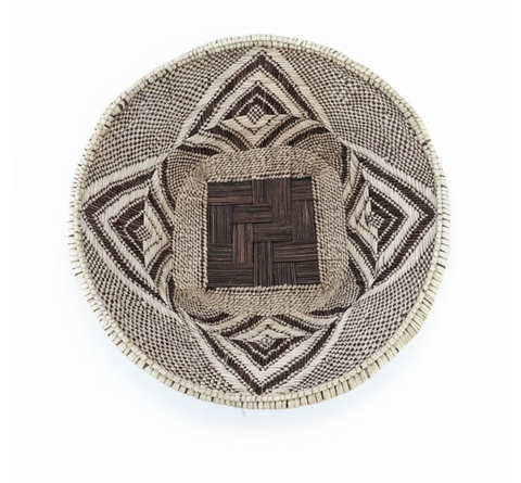 BaTonga Black Splash Plateau Basket