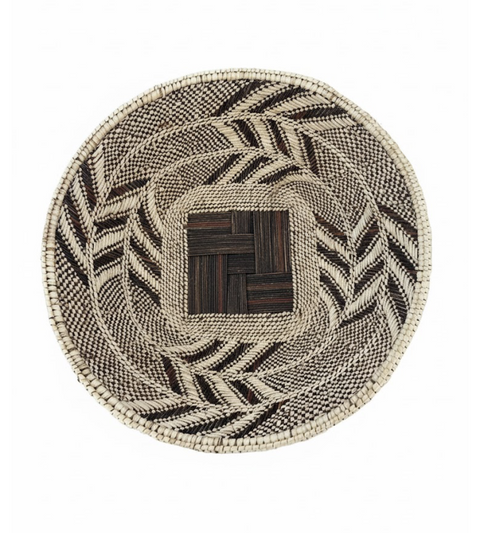 BaTonga Black Splash Plateau Basket