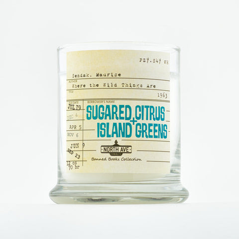 North Ave Candle: Where the Wild Things Are | Sugared Citrus + Island Greens