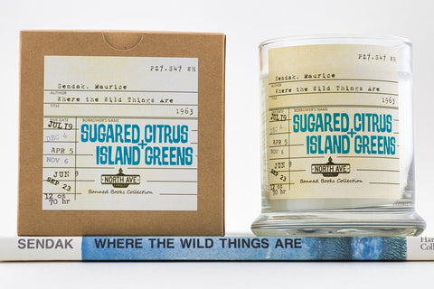 North Ave Candle: Where the Wild Things Are | Sugared Citrus + Island Greens