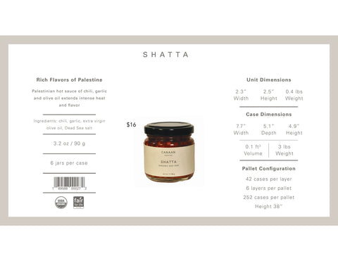Canaan Palestine: Oils, Spices, Spreads