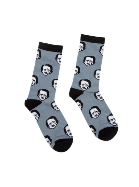 Edgar Allan Poe-Ka Dot Socks