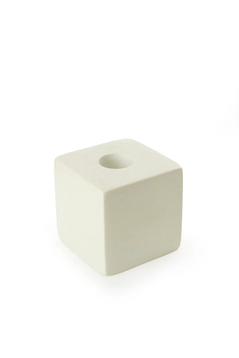 Natural Soapstone Double-Sided Candle Holder