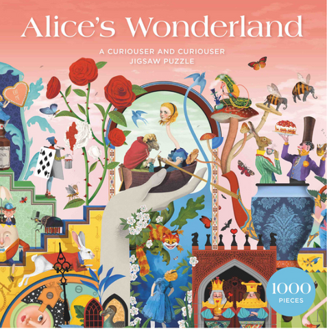 The Alice's Wonderland 1000 Piece Puzzle: A Curiouser and Curiouser Jigsaw Puzzle
