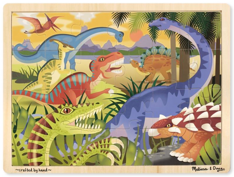 Melissa & Doug Dinosaur Jigsaw Puzzle (24pc)