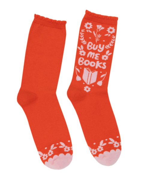 Buy Me Books Socks