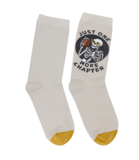 Just One More Chapter Socks