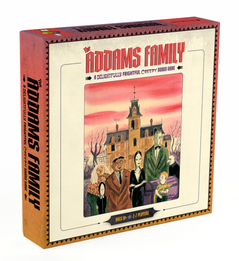 The Addams Family: A Delightfully Frightful Creepy Board Game