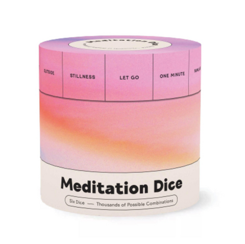Meditation Dice: Six Dice--Thousands of Possible Combinations!