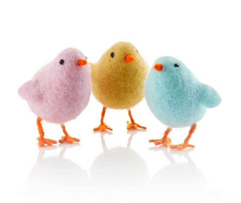 Pair of Felt Peep Pals