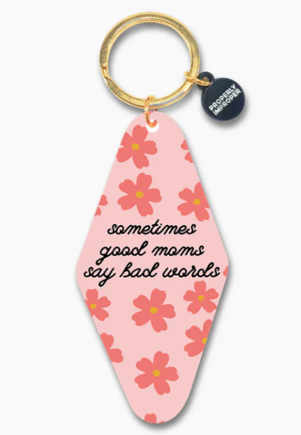 Hot Stamped Motel Keychain