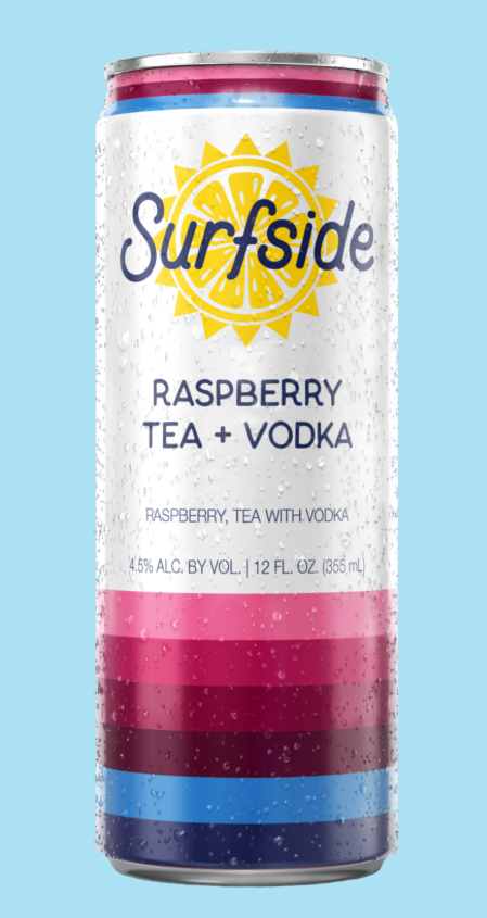 Surfside Raspberry Tea + Vodka