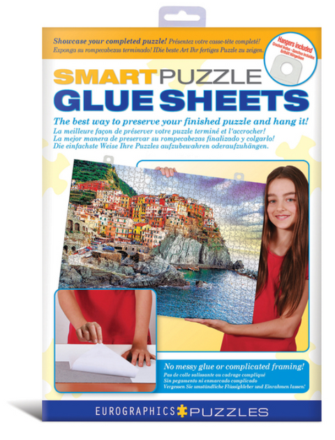 Individual Puzzle Glue Sheets