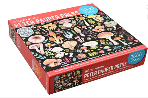 Mushrooms 1000-Piece Jigsaw Puzzle