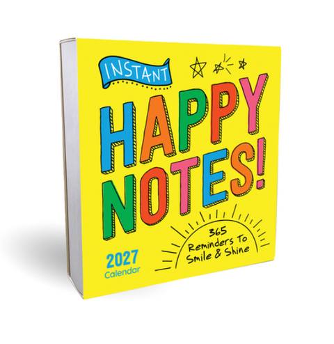2027 Instant Happy Notes Boxed Calendar: 365 Reminders to Smile and Shine!