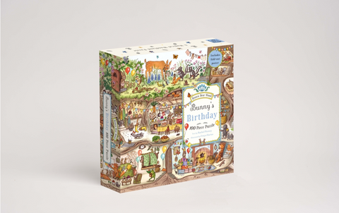 Bunny's Birthday Puzzle: A Magical Woodland 100 Piece Puzzle