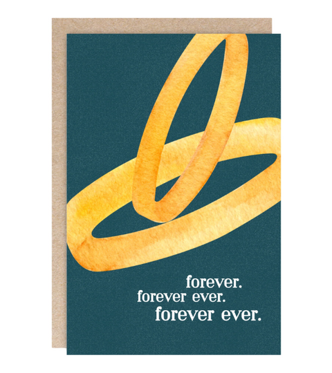 Kindred Wedding Greeting Card - Forever Ever