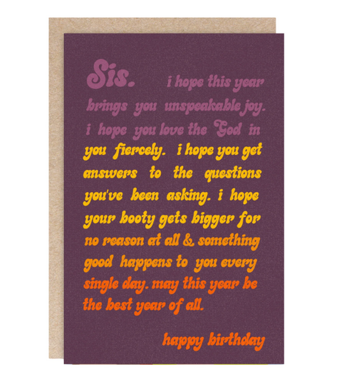 Kindred Birthday Greeting Card
