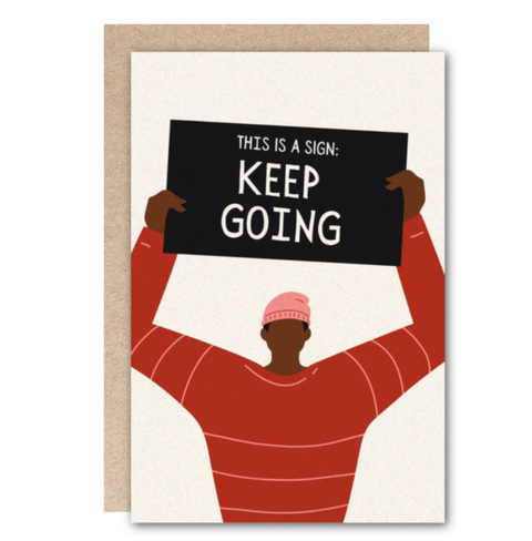 Kindred Thinking of You Greeting Card - Keep Going