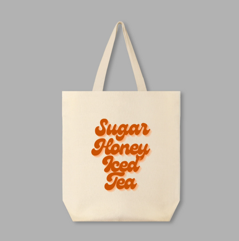 Kindred Canvas Tote Bag - Sugar Honey Iced Tea