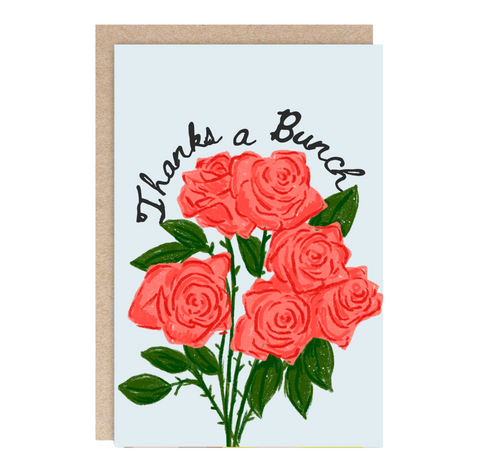 Kindred Thank You Greeting Card- Thanks A Bunch