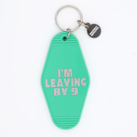 Hot Stamped Motel Keychain