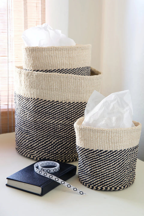 Twill Sisal Baskets