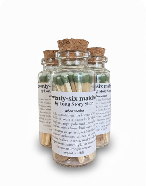 Twenty-Six Matches by Long Story Short